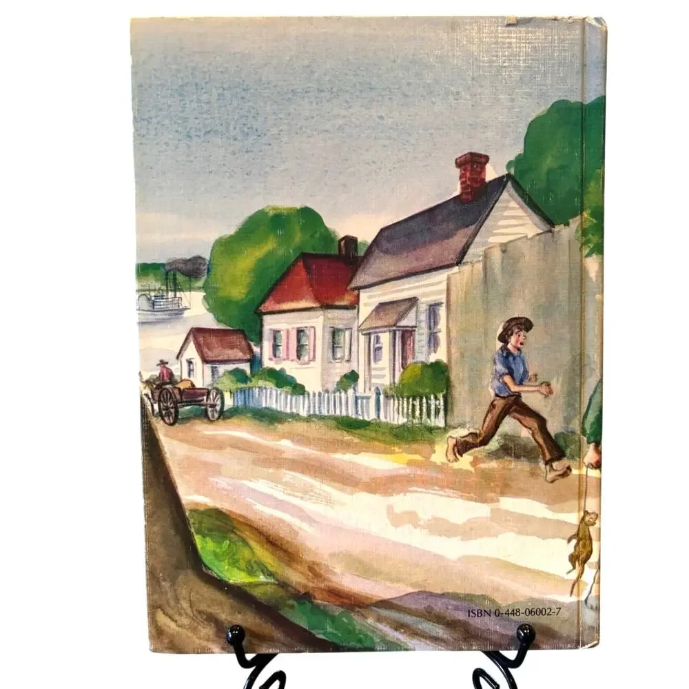 Vintage 1988 Printing, Adventures of Tom Sawyer Book, by Mark Twain, Hardcover